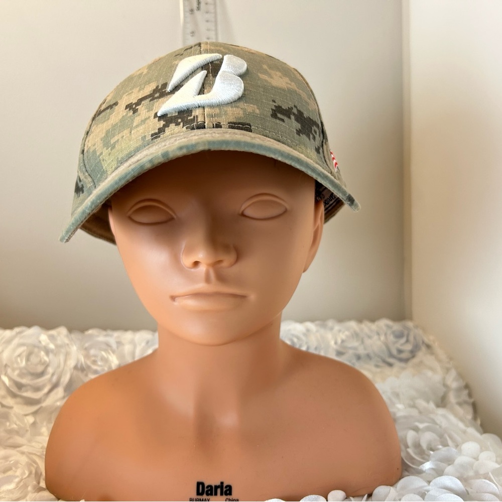 Bridgestone Golf Beige Sand Camo Ball Cap OSFA